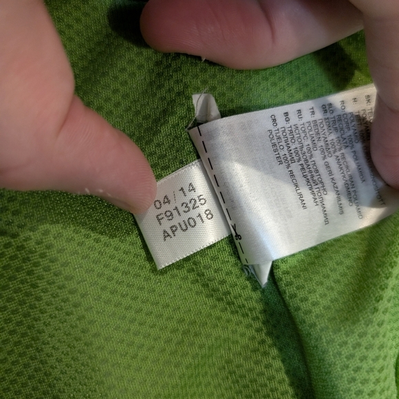 Seattle Sounders 2014 Rain Jacket Mens 2XL Full Zip Hooded White Green Adidas - Picture 6 of 8